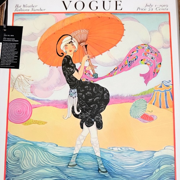 Vogue Vintage Framed Painting - Picture 2 of 3